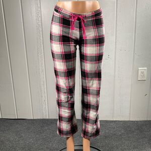 *Old Navy Junior's Plaid Fleece Pajama Long Pants Sz  XS